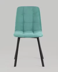 Стул Оливер Скуаре велюр Мятный / Oliver Square